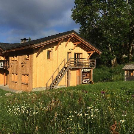Ferienwohnung Le Grenier à Luge Les Gets Exterior foto
